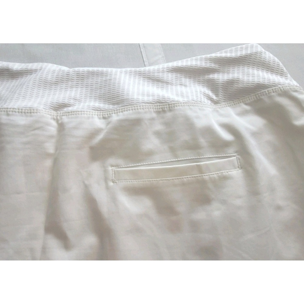 Adidas Golf Skort Womens XL White Tennis Pickleball Athletic Skirt Pocket - Picture 11 of 12